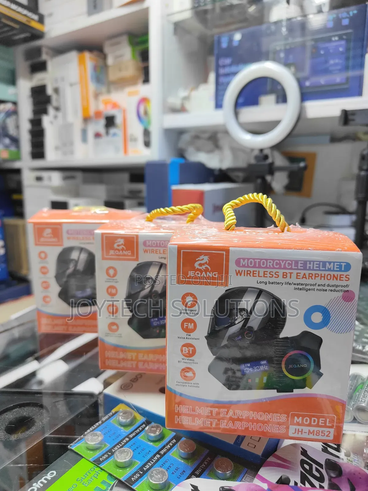 Helmet Bluetooth Earphones