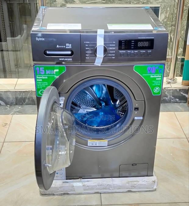 Syinix 8kg Front Load Washing Machine _ Enegry Saving - main view