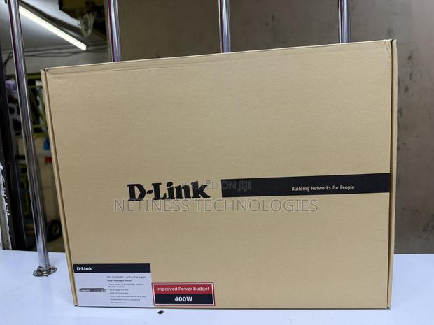 Dlink 24 Port Poe Gigabit Smart Managed Switch - main view