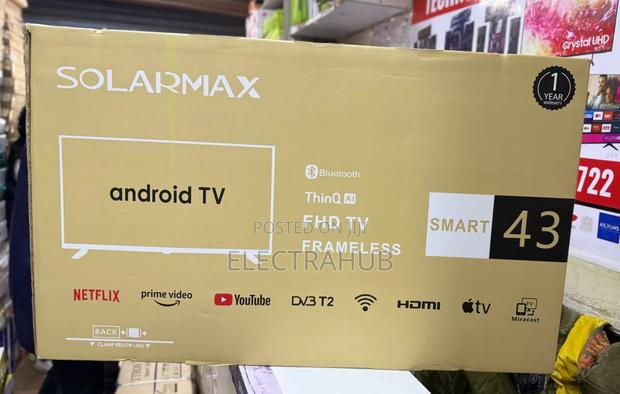 Solarmax 43 Inch Smart Tv Brand New Sealed