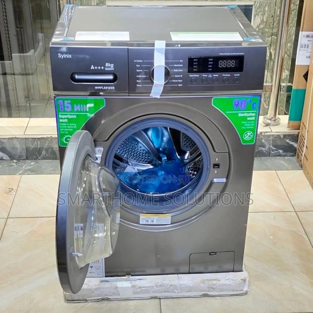 Syinix 8kgs Front Load Wash And Spin - main view