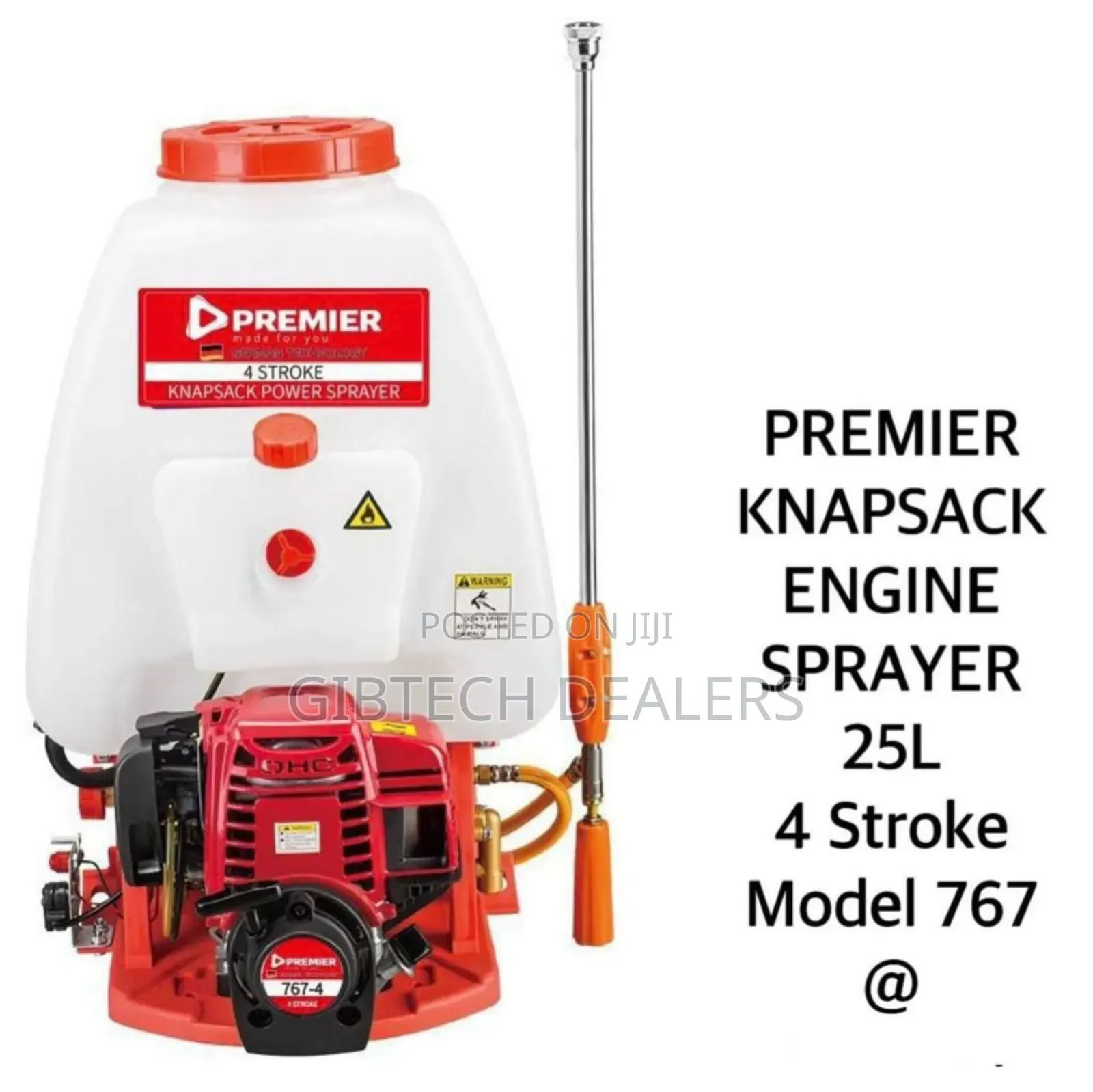 Premier 25l Knapsack Engine 4 Stroke