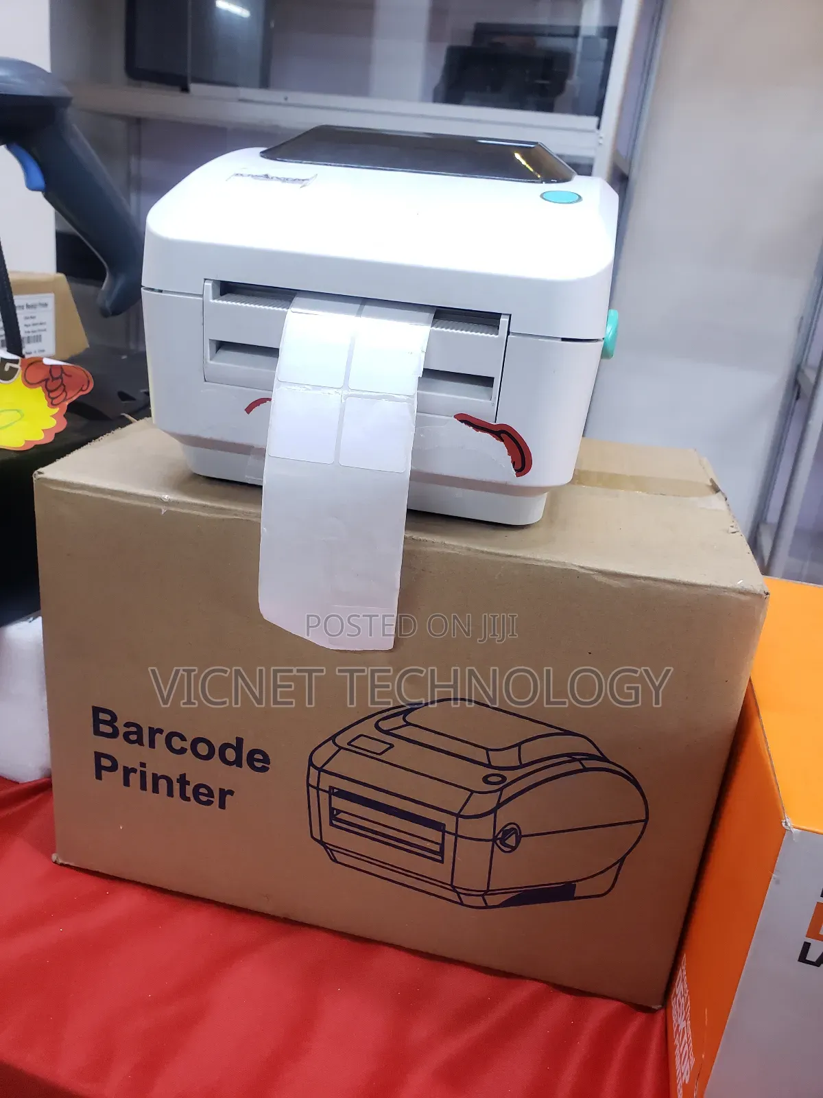 DJV Barcode Printer and Label Sticker