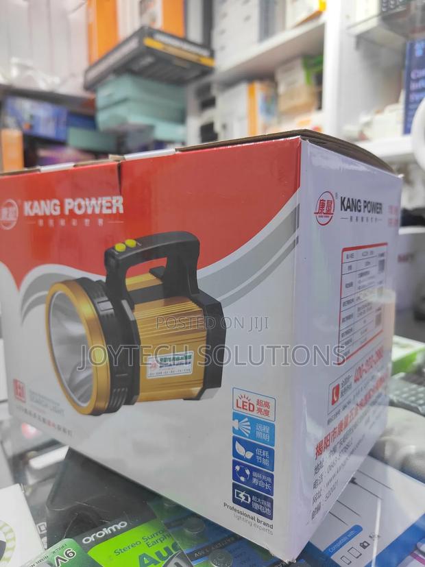 100 Watts Rechargeable Searchlight Emergency Torch { 2km Range } - thumbnail 3