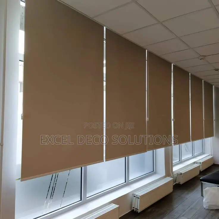 Office Blackout Roller Blinds – Professional Finish
