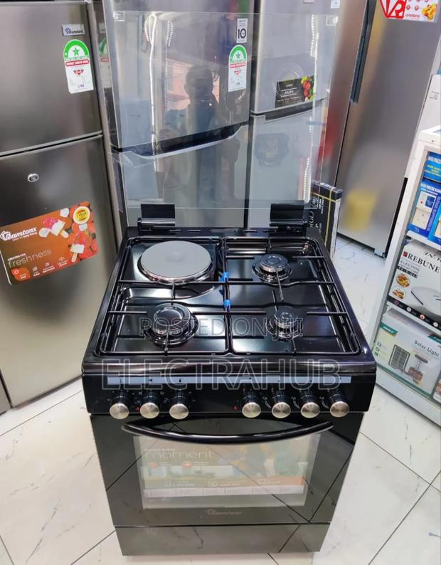 Ramtons Cooker 3g+1e 60x60cm Black-rc/607 Brand New