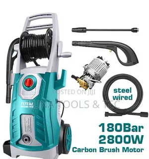 Total Tgt11266 High Pressure Washer 2800w 180bar (2600psi)