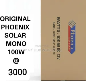 Solar Panel--100w Original Phoenix Mono Solar Panels