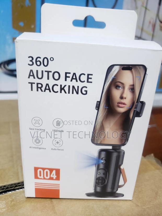 Table Mount 360° Rotation Auto Face Tracking Gimbal - main view