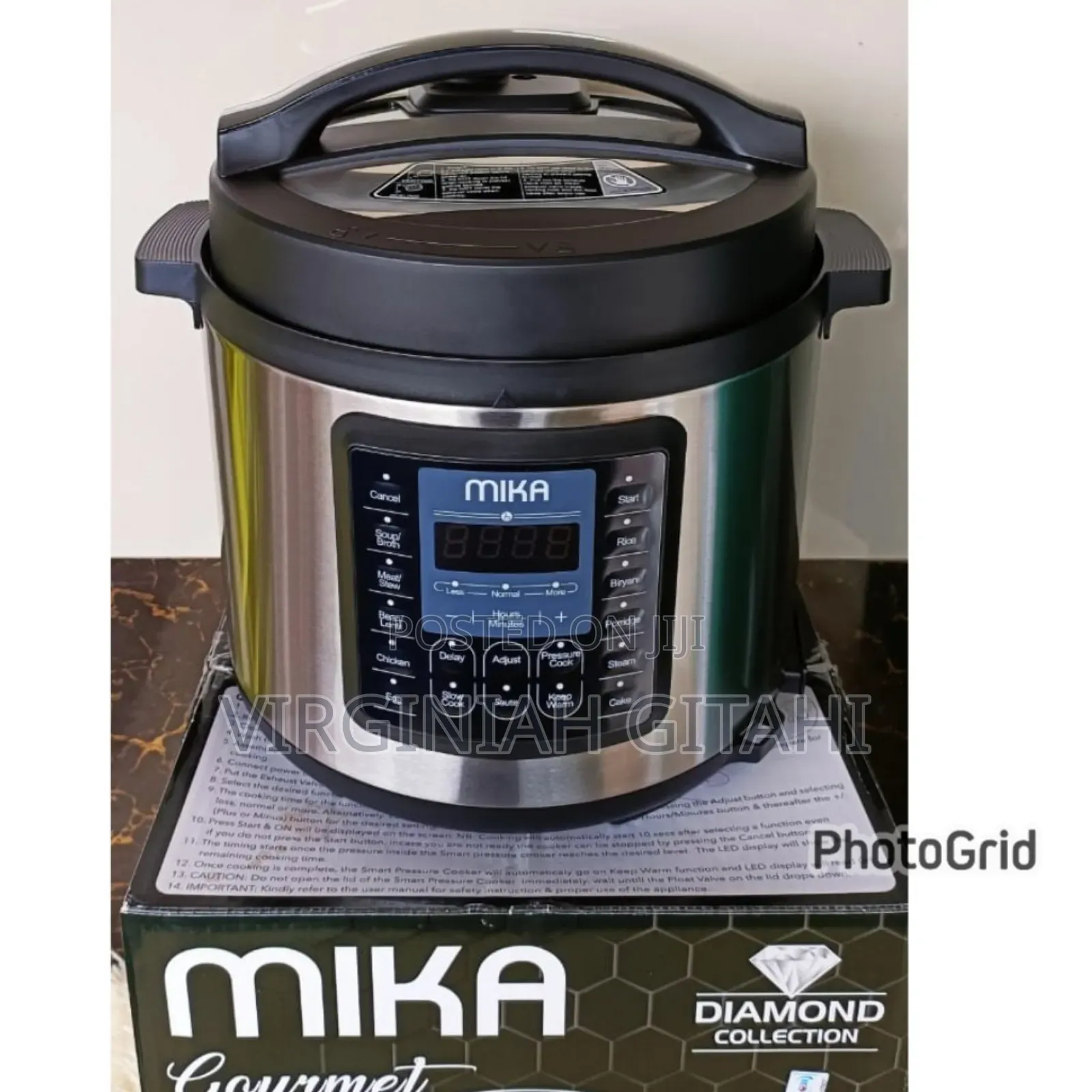 Mika 6litrees Electric Pressure Cooker*