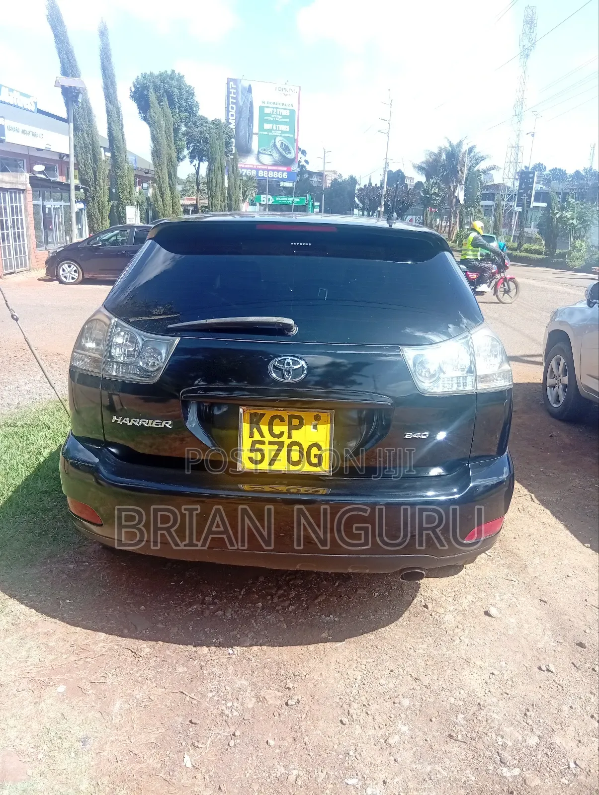 Toyota Harrier 2.4 2010 Black