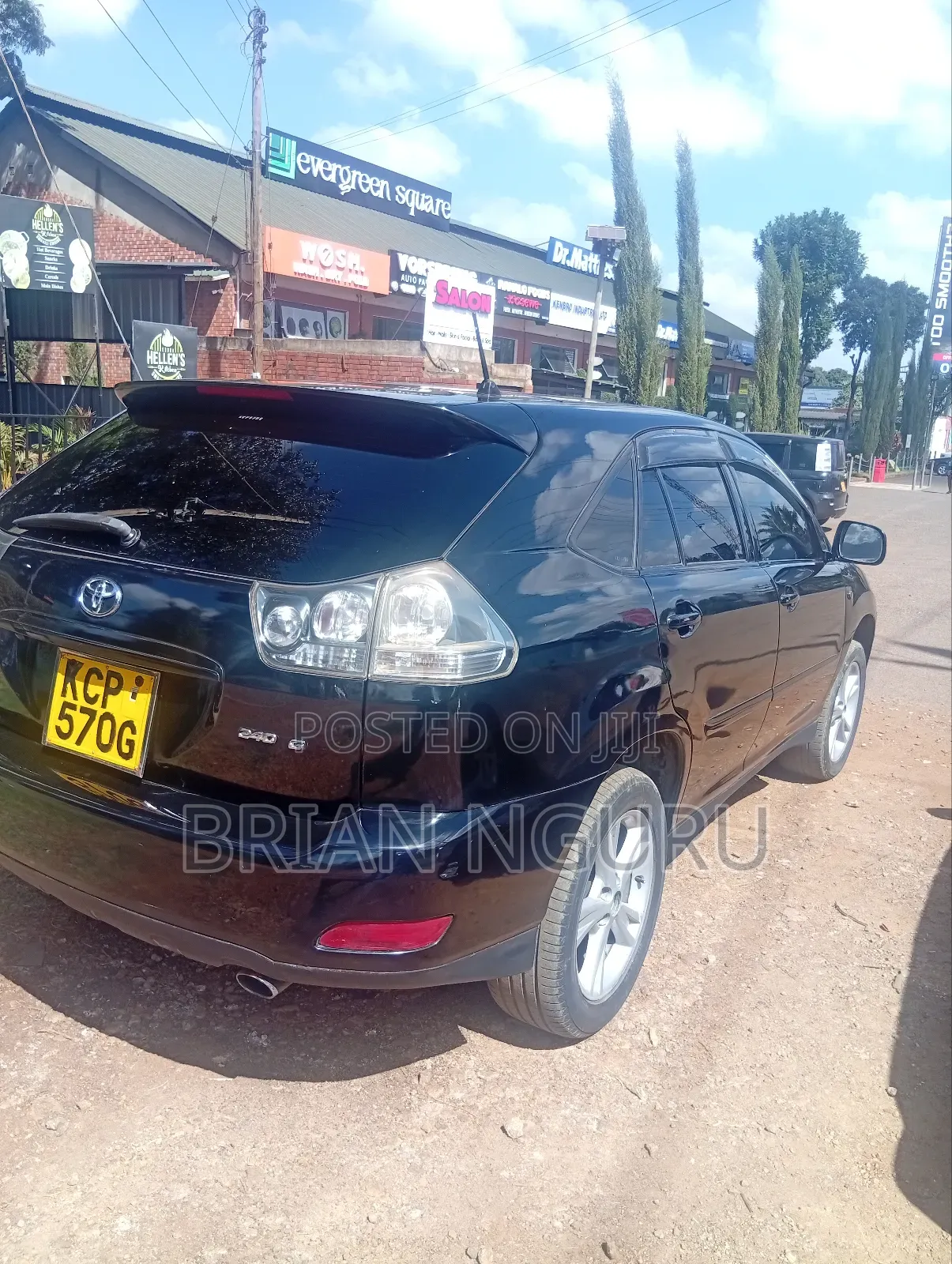 Toyota Harrier 2.4 2010 Black
