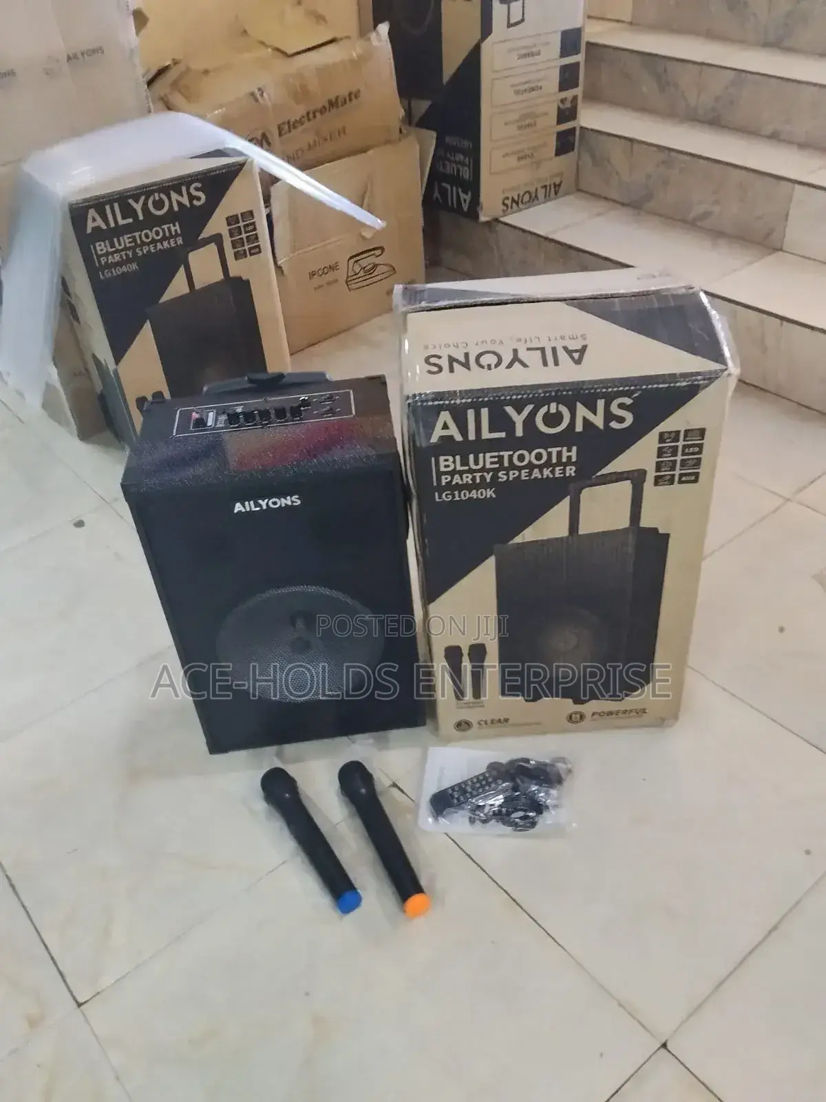 10 Inch Bluetooth Party Speaker - Portable Sound System, Ailyons