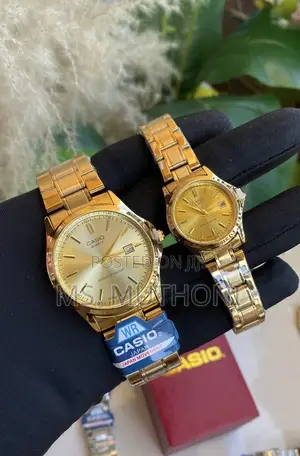 A Pair of Casio Enticer Watches, ( His Hers )
