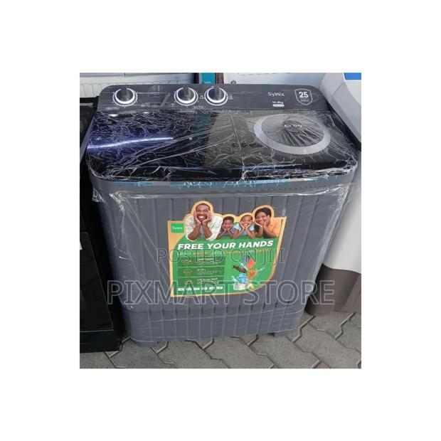 Syinix 10 Kg Twin Tub Washer With Separate Wash Spin