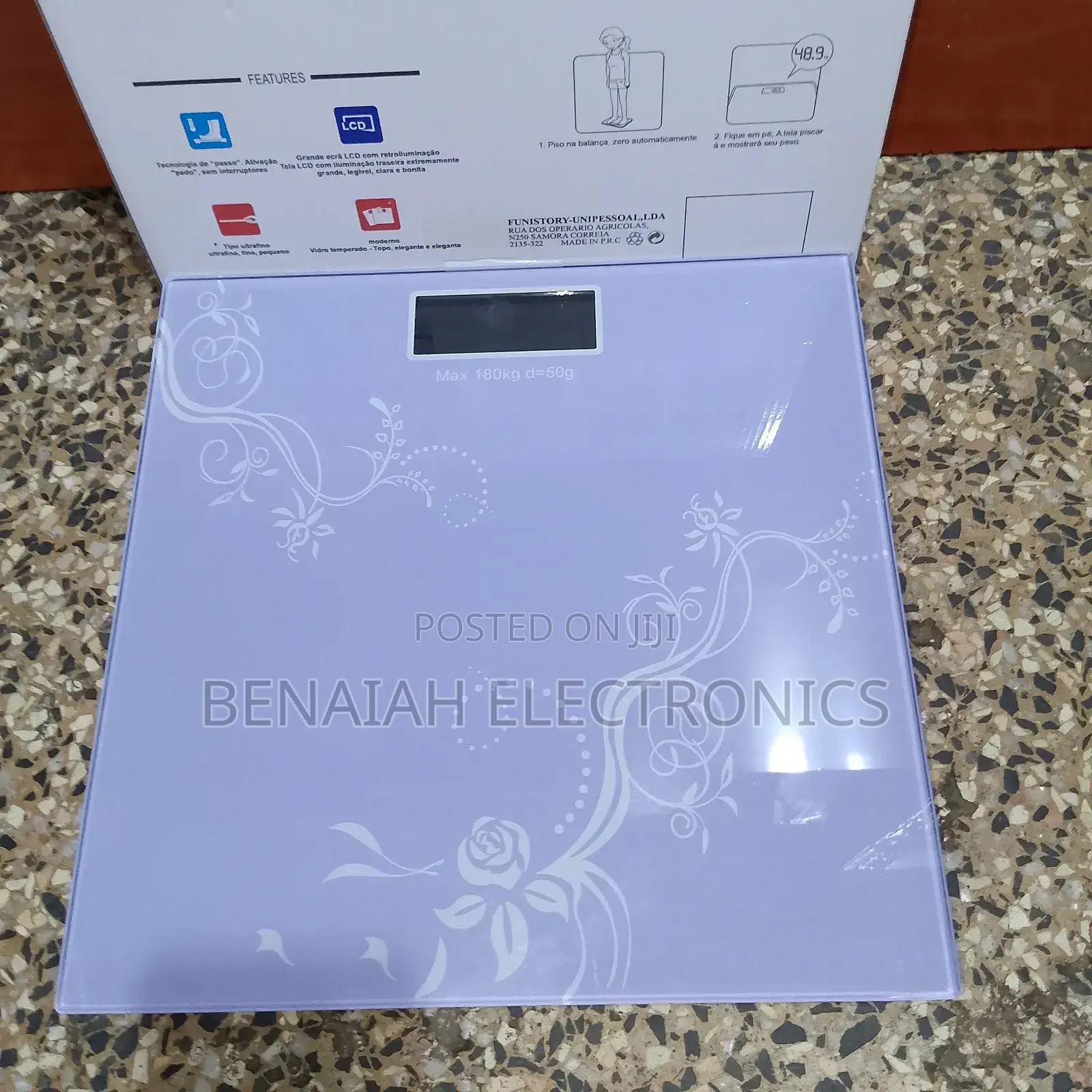 Bathroom Weighing Scale for Daily Routine Weight Check