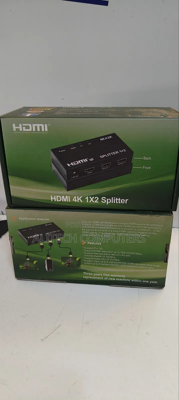 Hdmi Splitter 2port
