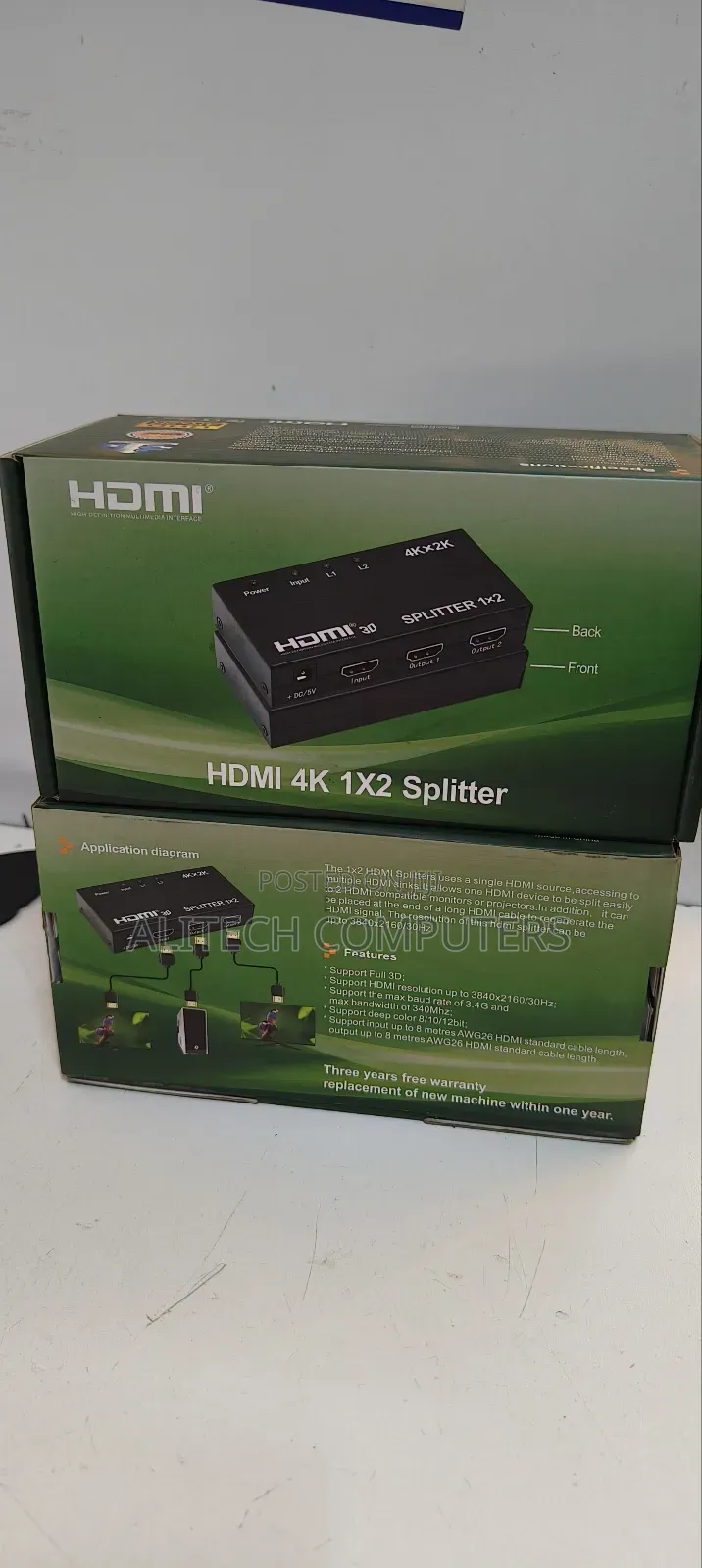 Hdmi Splitter 2port