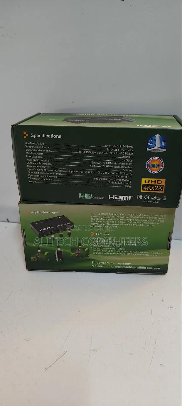 Hdmi Splitter 2port - thumbnail 6