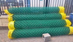 Green Pvc Coated Chainlink Wire  6feet - main view