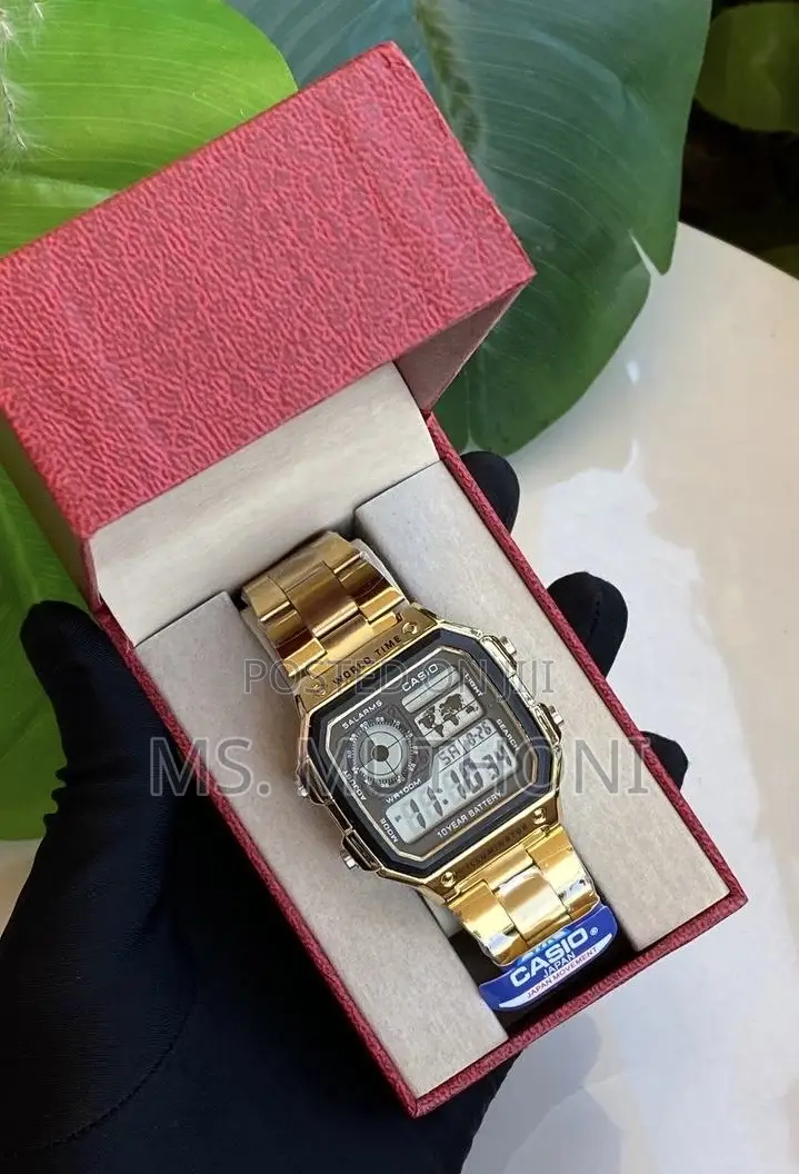 Stainless Steel Casio Ae1200wh-1a Digital Watch / Casio Royale