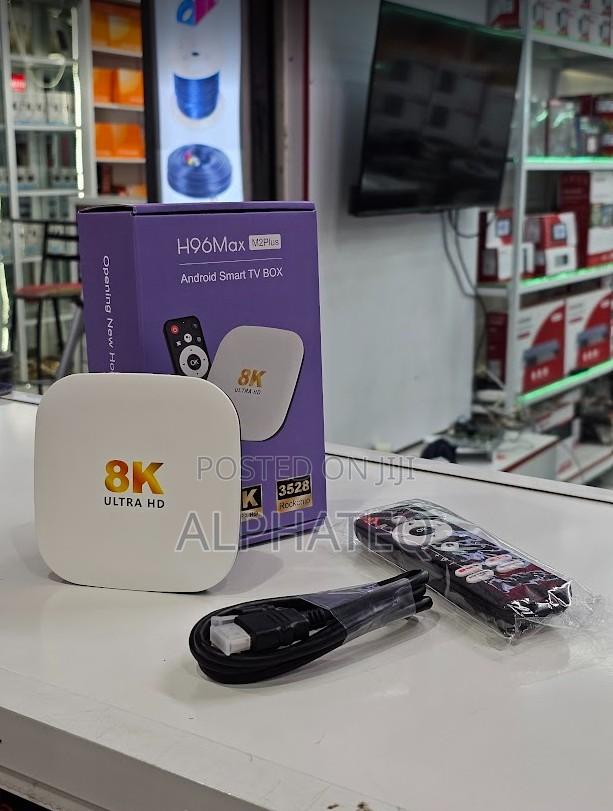 Android 14 H96 Max M2 Plus Tv Box With Voice Remote