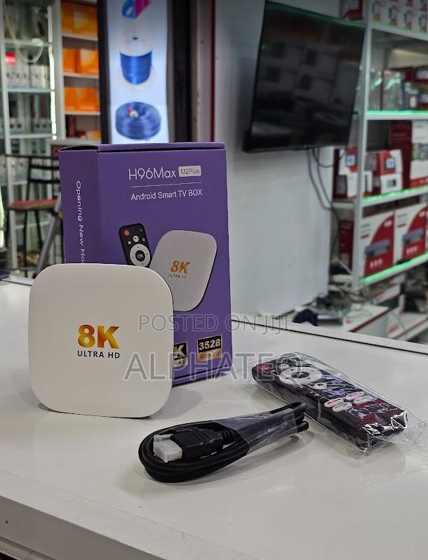 Tv Box H96max M2plus 4+32g Tv Box Android 14.0 Rk3528 Support Wifi6 - main view