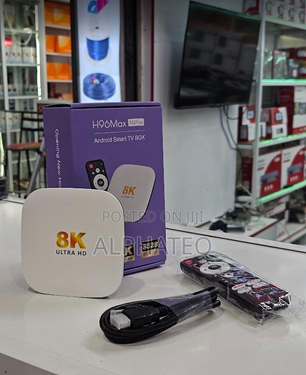 Tv Box H96max M2plus 4+32g Tv Box Android 14.0 Rk3528 Support Wifi6 - thumbnail 2