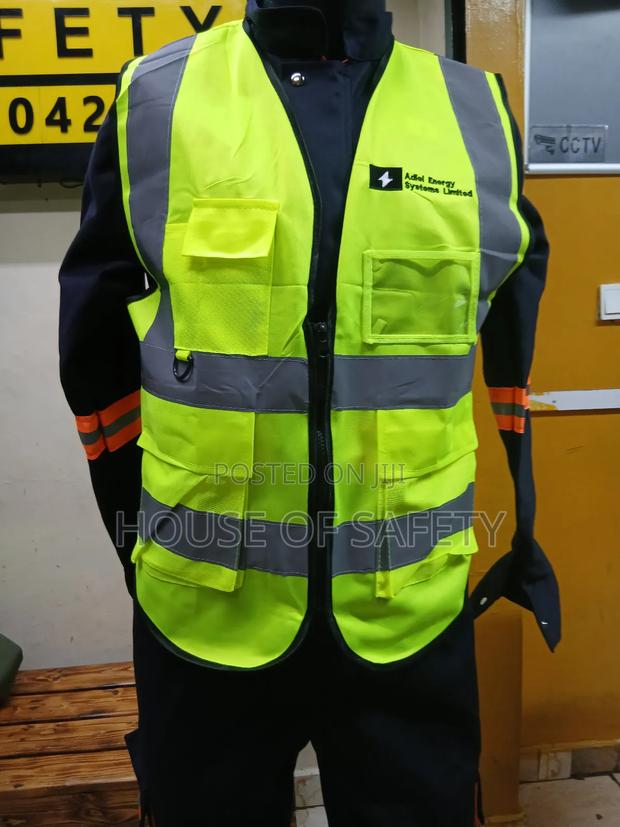 Luminous Vest Jackets With an Overall - main view