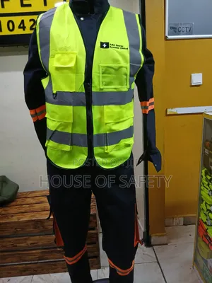 Luminous Vest Jackets With an Overall