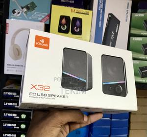 Kisonli X32 Usb Speakers for Office - Clear Sound for Calls Music