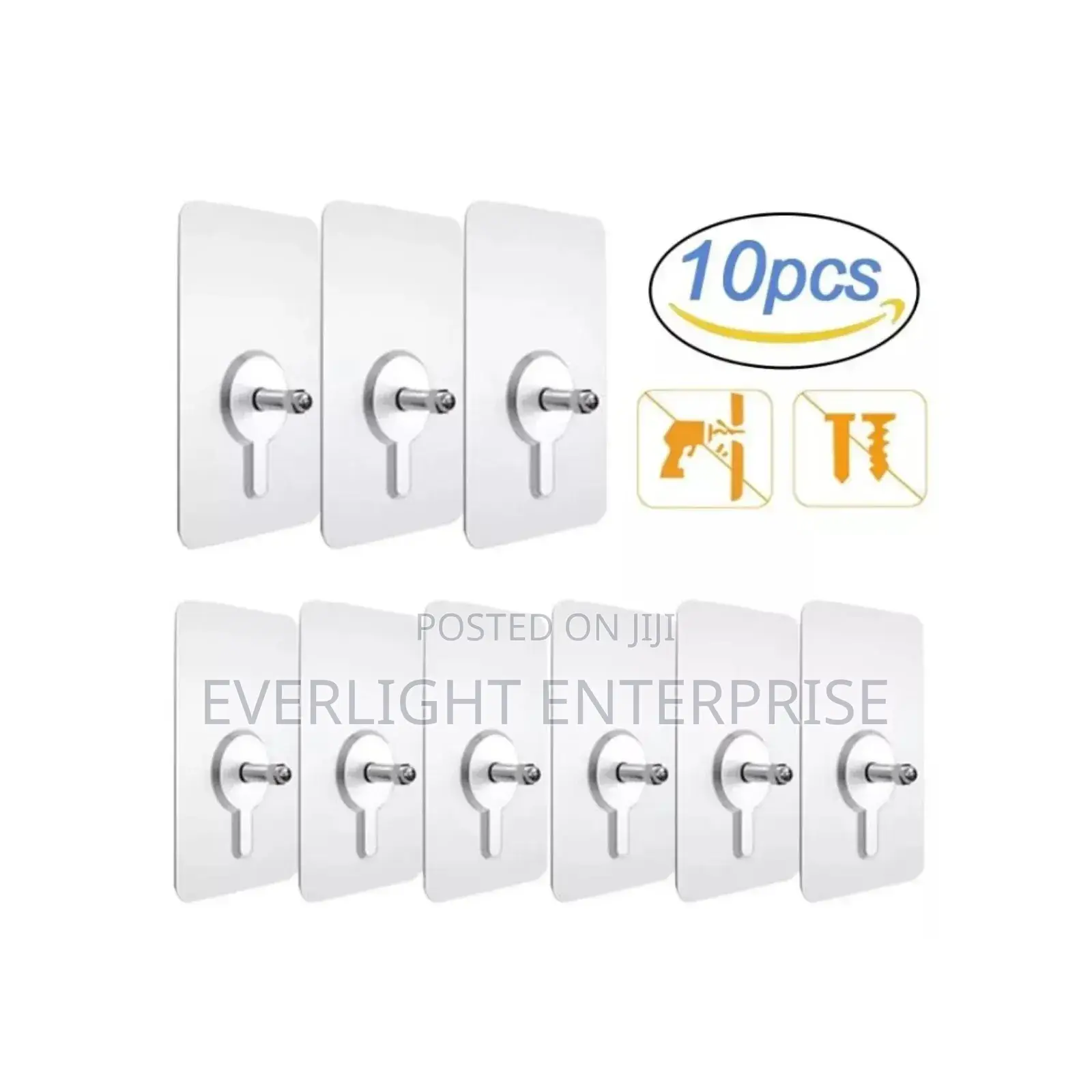 10 PCS Adhesive Screw Stickers