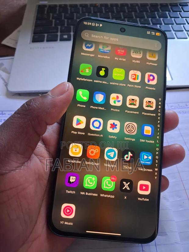 New Infinix Hot 60 Pro+ 128 GB Black - thumbnail 4