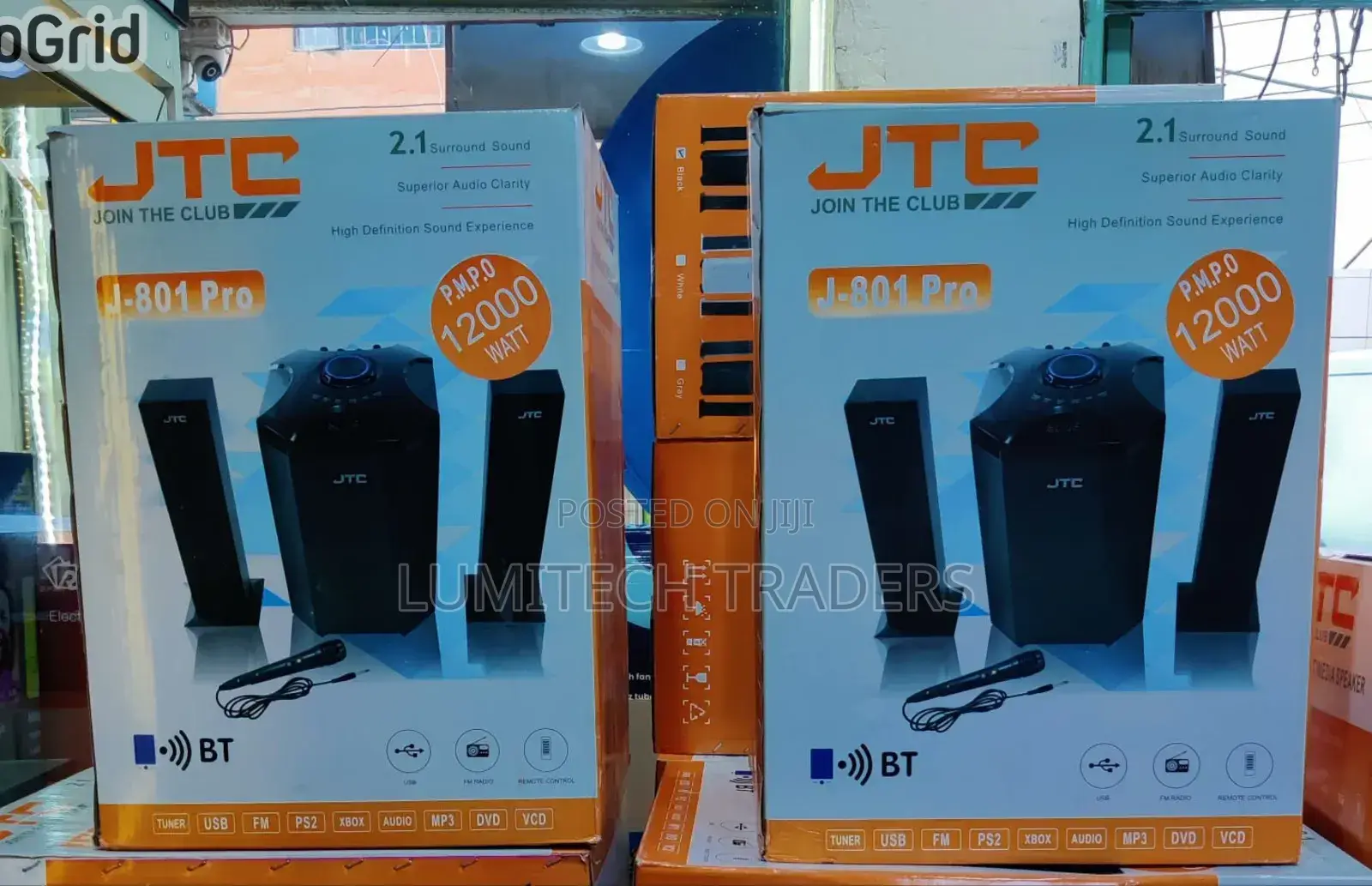 JTC Mtungi 2.1ch Hometheatre-Bt/Fm/Usb-12,000w-System