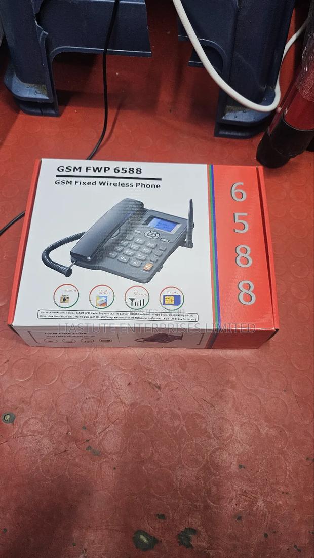 GSM FWP 6588 Fixed Wireless Landline Phone (Sim Supported)