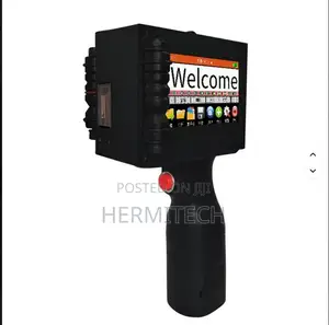 Hand Held Inkjet Printers 25.4mm Expiry Date Printing Machine Logo