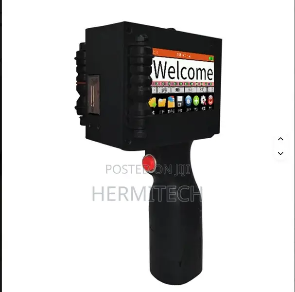 Hand Held Inkjet Printers 25.4mm Expiry Date Printing Machine Logo
