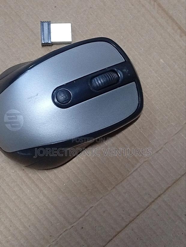 Wireless 2.4g Hp Silver Mouse
