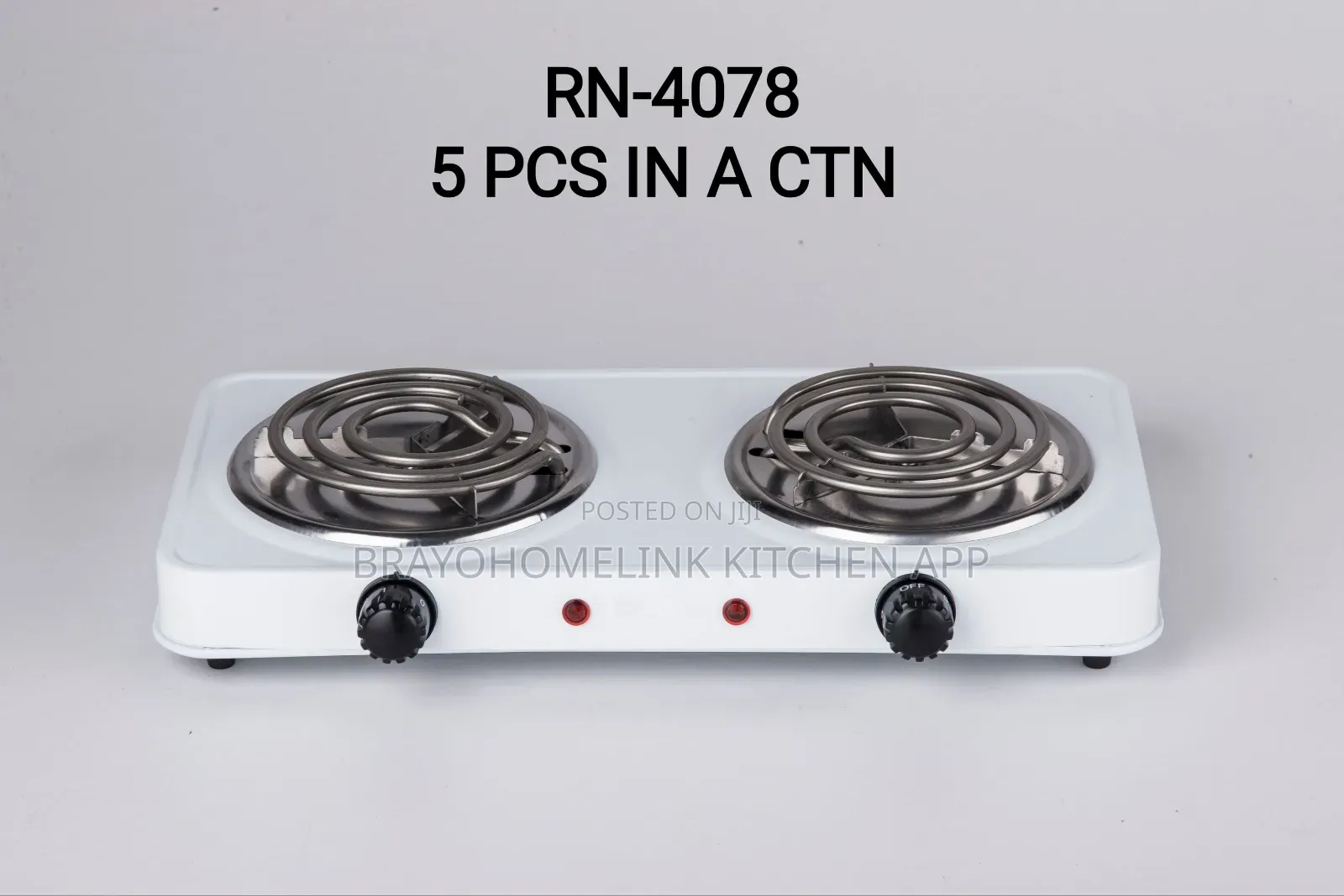 Rashnik Double Coil Hot Plate Electric Cooker
