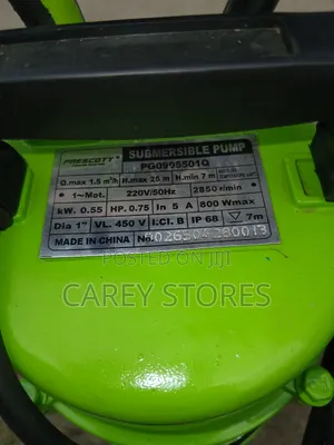 Submersible Water Pump
