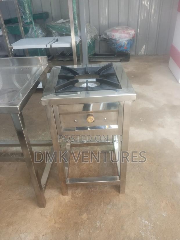 Authentic Stainless Single Burner Gas Cooker - main view