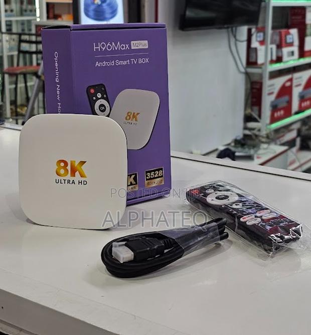H96max M1 Plus 4+32g Android 14 Tv Box 3d Ultra Hd Smart Streaming - thumbnail 2