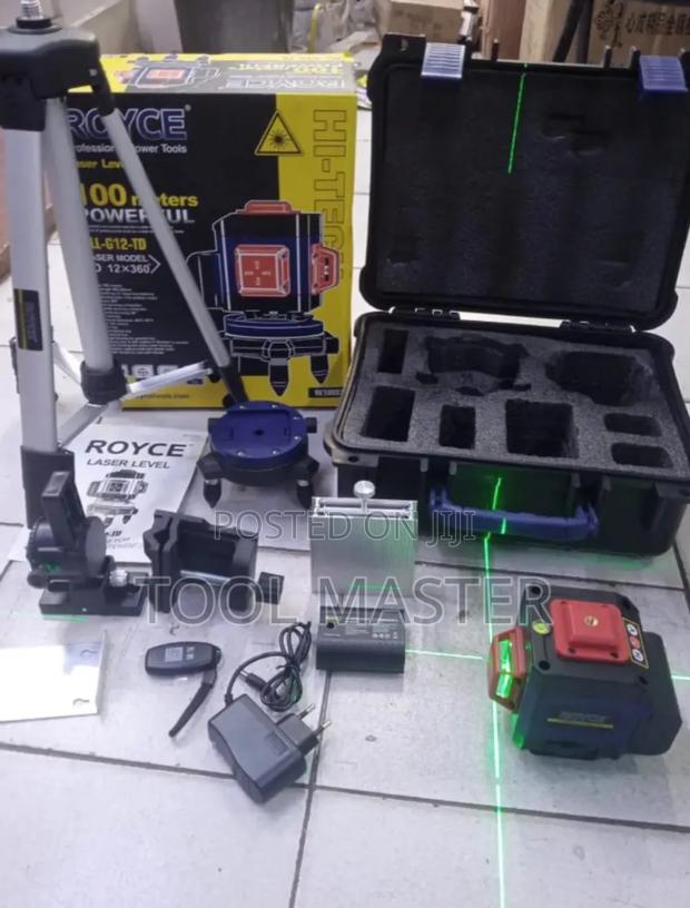 Royce Laser Level With Tripod Stand/16 Lines Royce Cordless Laserlevel