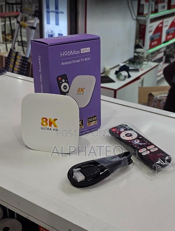 Tv Box H96max M2 Plus, , Ultra Hd, 3d, Android 14 4gb Ram + 32gb Rom - main view