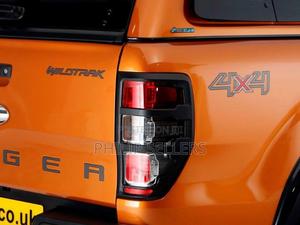 Ford Ranger 2012-2019 Matte Black Tail Light Covers - main view
