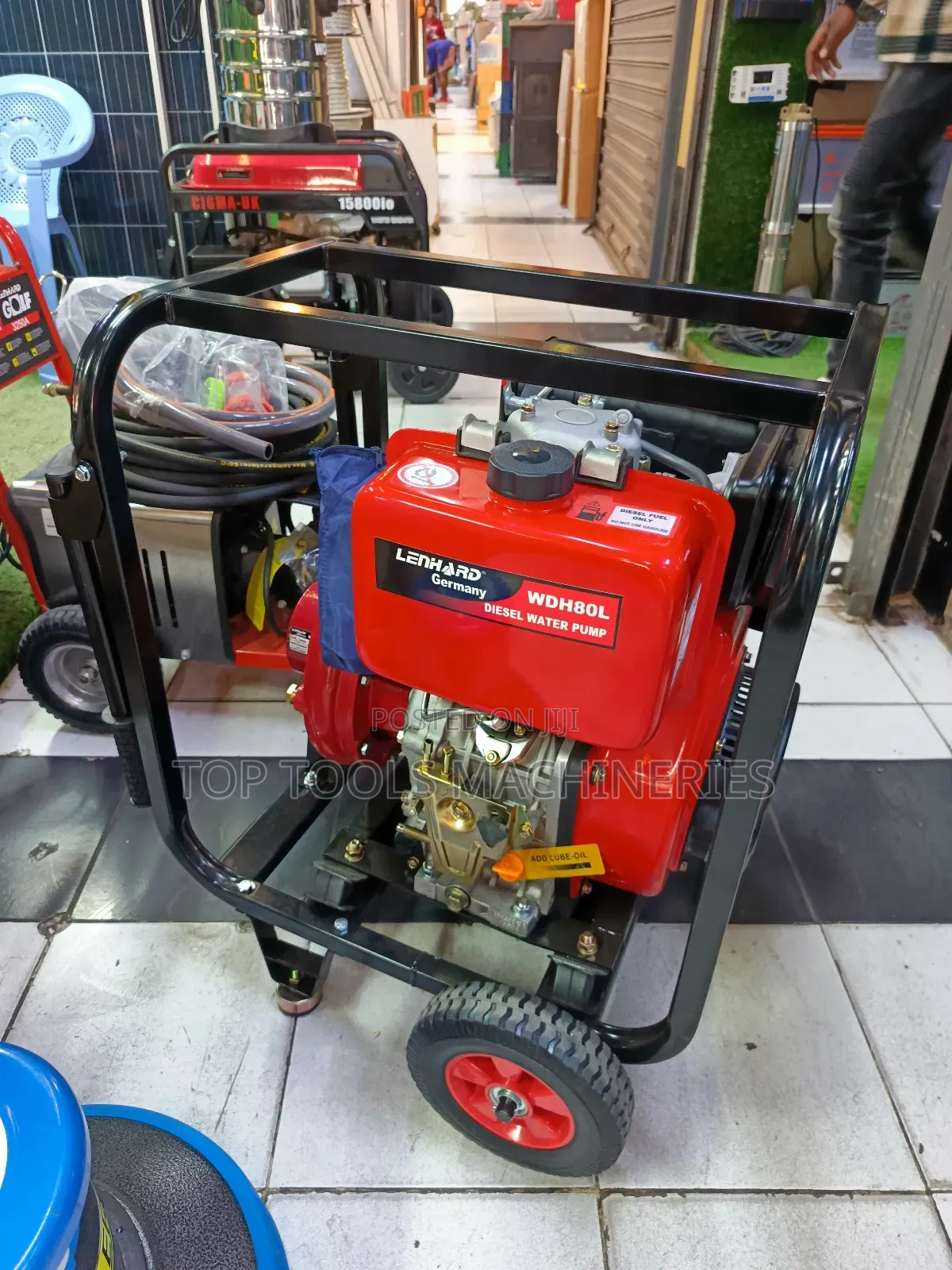 Lenhard Germany 3" Inch Diesel Water Pump 125m Head 19.2hp