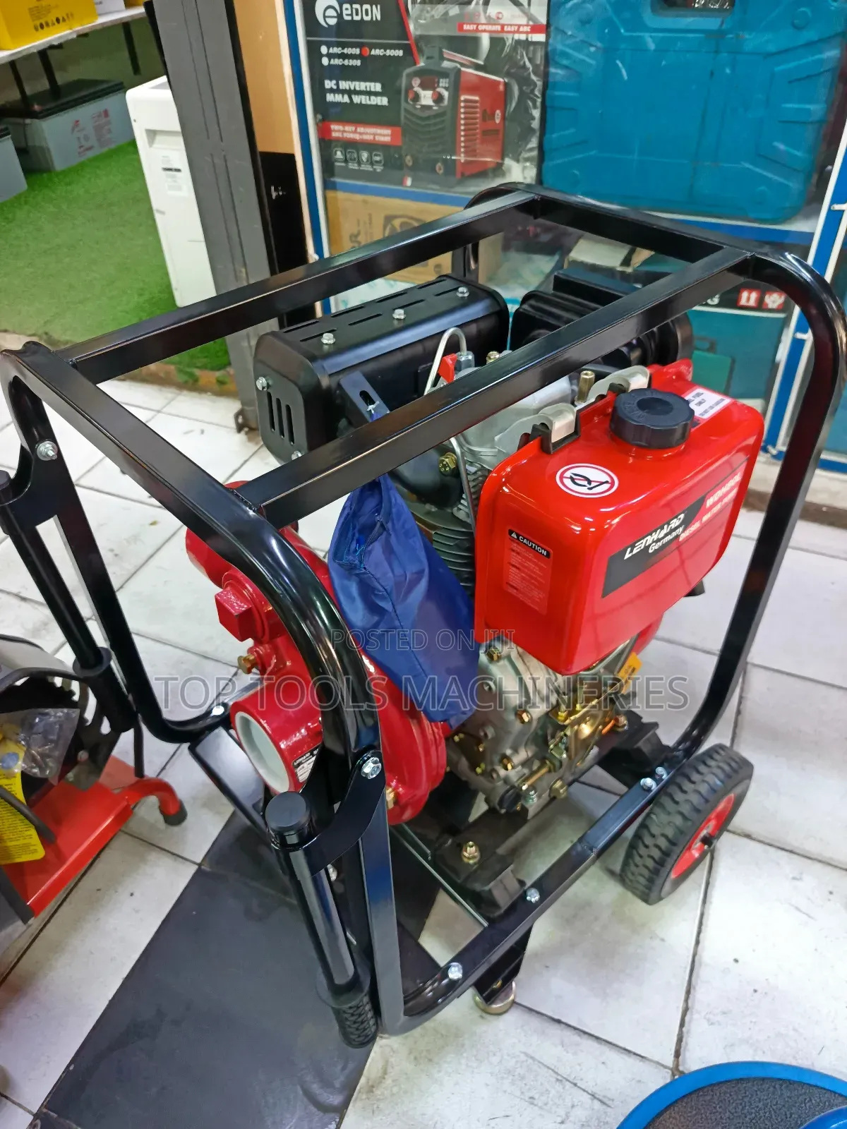 Lenhard Germany 3" Inch Diesel Water Pump 125m Head 19.2hp