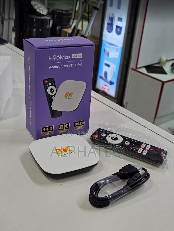 Android 14 Tv Box, H96 Max M2 4gb Ram 32gb Rom Rk3528 Quad-Core Wifi6 - main view