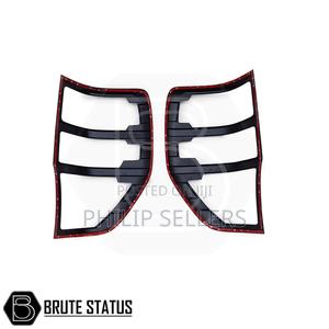Ford Rangertail Light Covers Raptor Style Matte Black