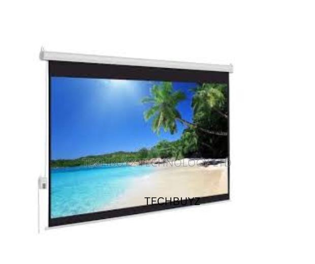 Lw-eps-180e Electric Screen (180×180cm) - main view